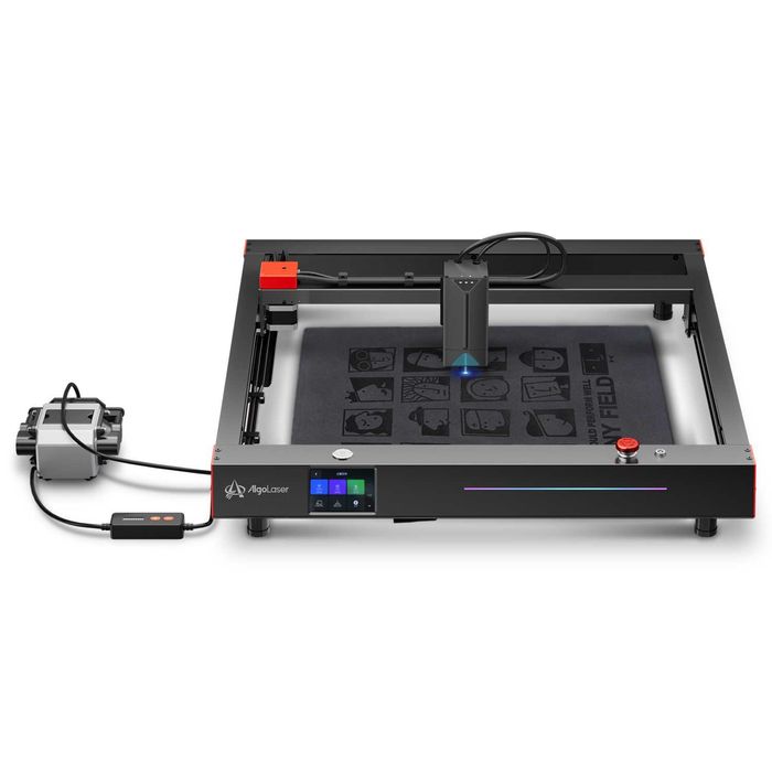 Laser engraver Algolaser Delta 22W de testes