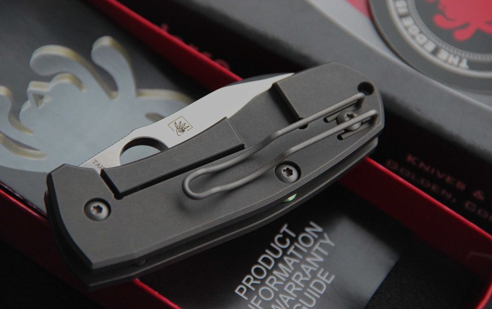 Taniej: Spyderco TECHNO II - nowy, pełen komplet.
