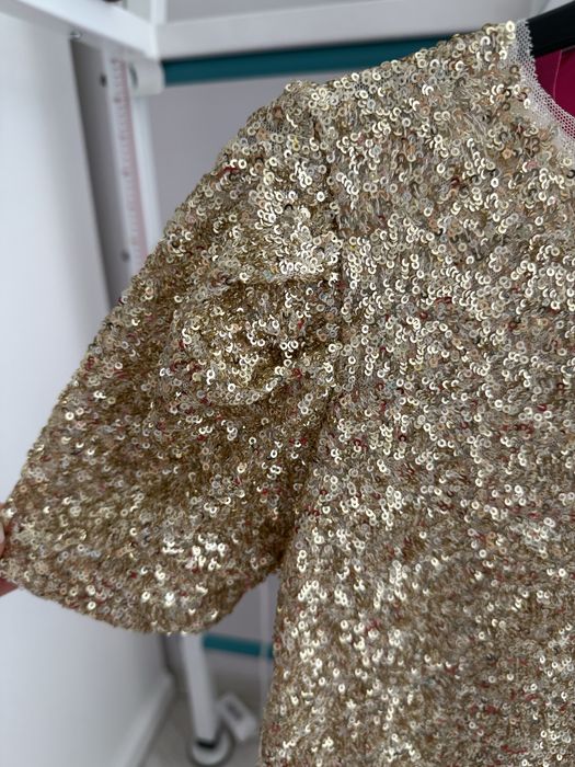 Майка з паєтками Zara  для дівчинки