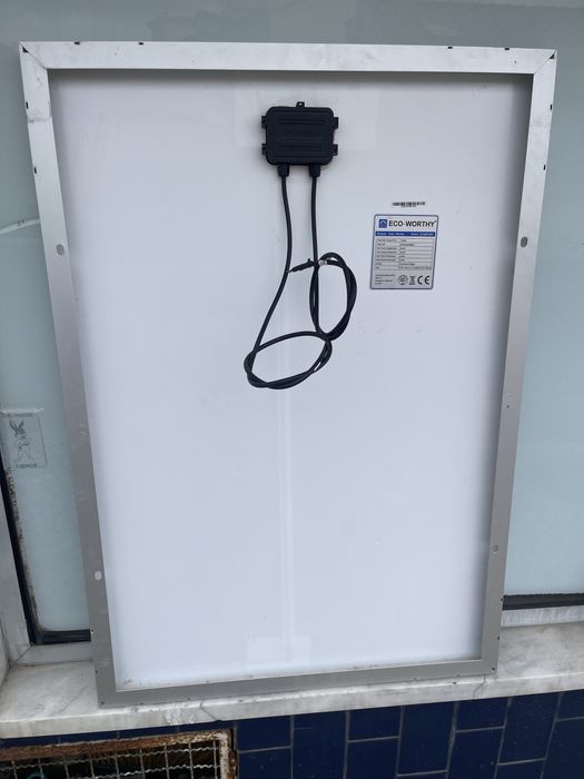Painel solar para caravana ou autocaravana