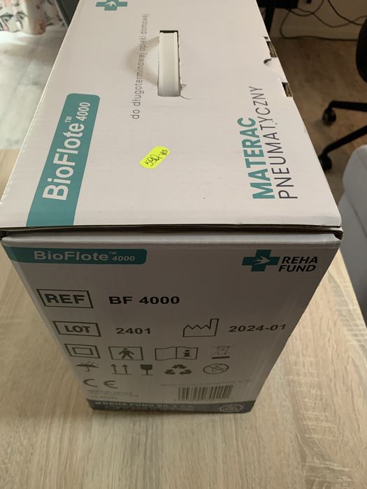 Materac pneumatuczny przeciwodleżynowy Reha Fund 4000