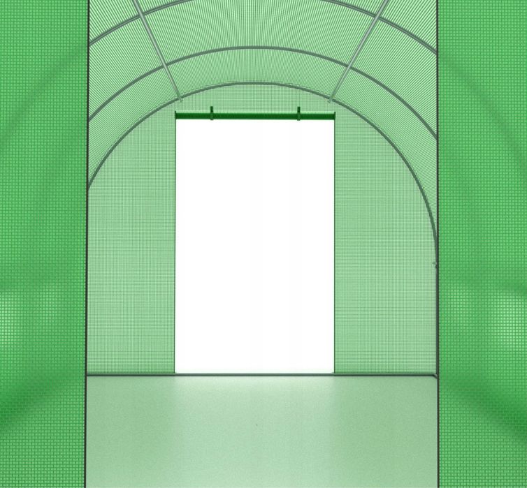 NOWY Tunel Foliowy Ogrodowy Foliak Szklarnia 400x250 4x2.5 Duży