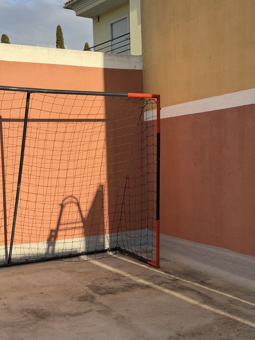 Baliza furebol tamanho L + rede de precisão