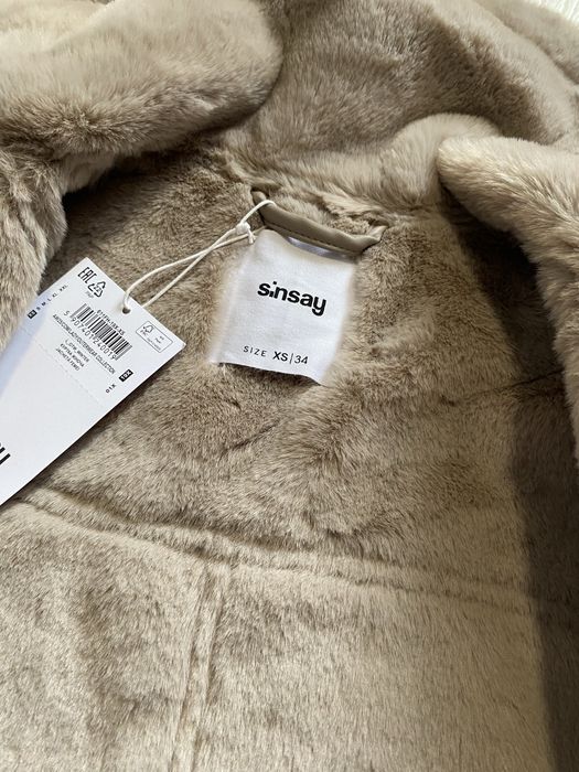 Куртка з теплим коміром xs