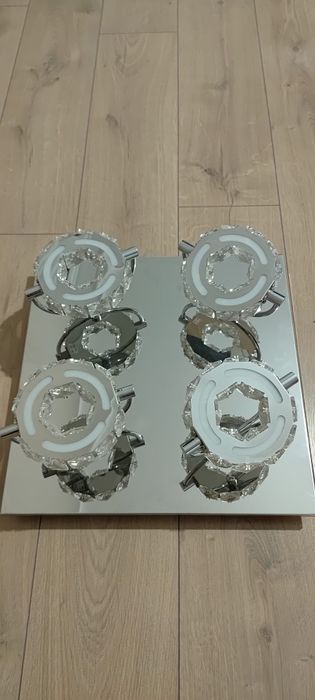 Lampy łazienkowe 2szt. Kryształowe