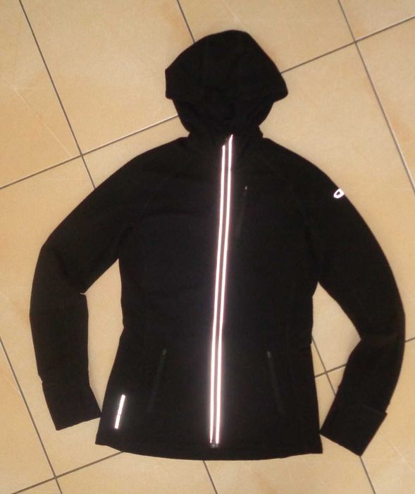 ICEBREAKER Merino czarna bluza na zamek wool z kapturem OKAZJA jak nowa M