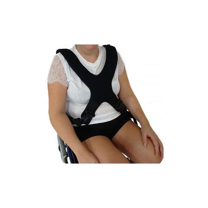 Cinto para torax em forma de X UBIO para segurar o doente á cadeira