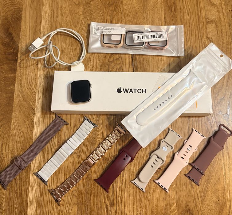 Apple Watch SE 44mm + gratisy! | bateria 90%