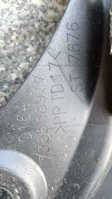 Parachoques Fiat 500 X para choques 2016