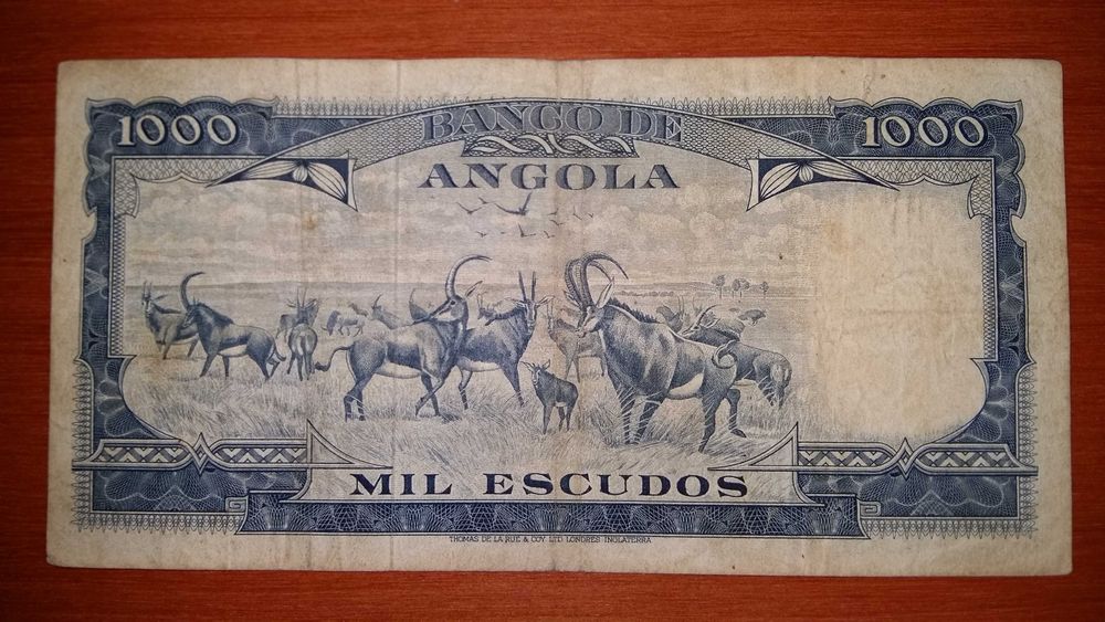 Notas de Angola de 1000 escudos
