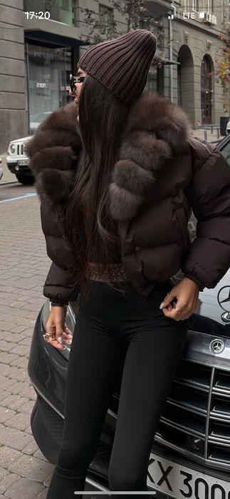 Куртка-Пуфер з воротником