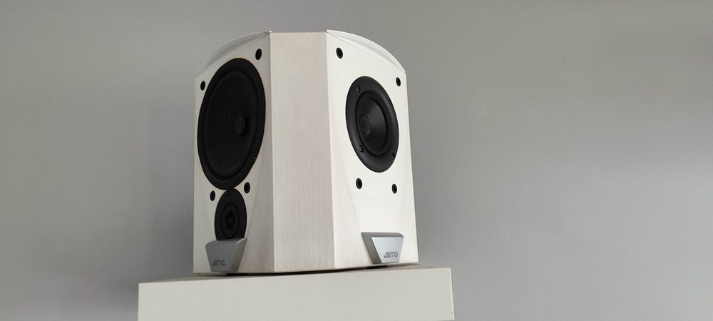 Jamo E 8 SUR głośniki surround + półki (Ikea)