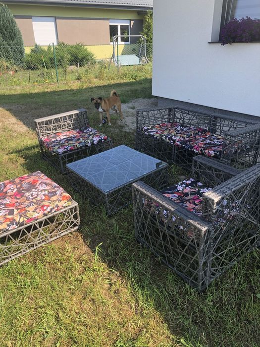 Duży  zestaw ogrodowy / technoratan