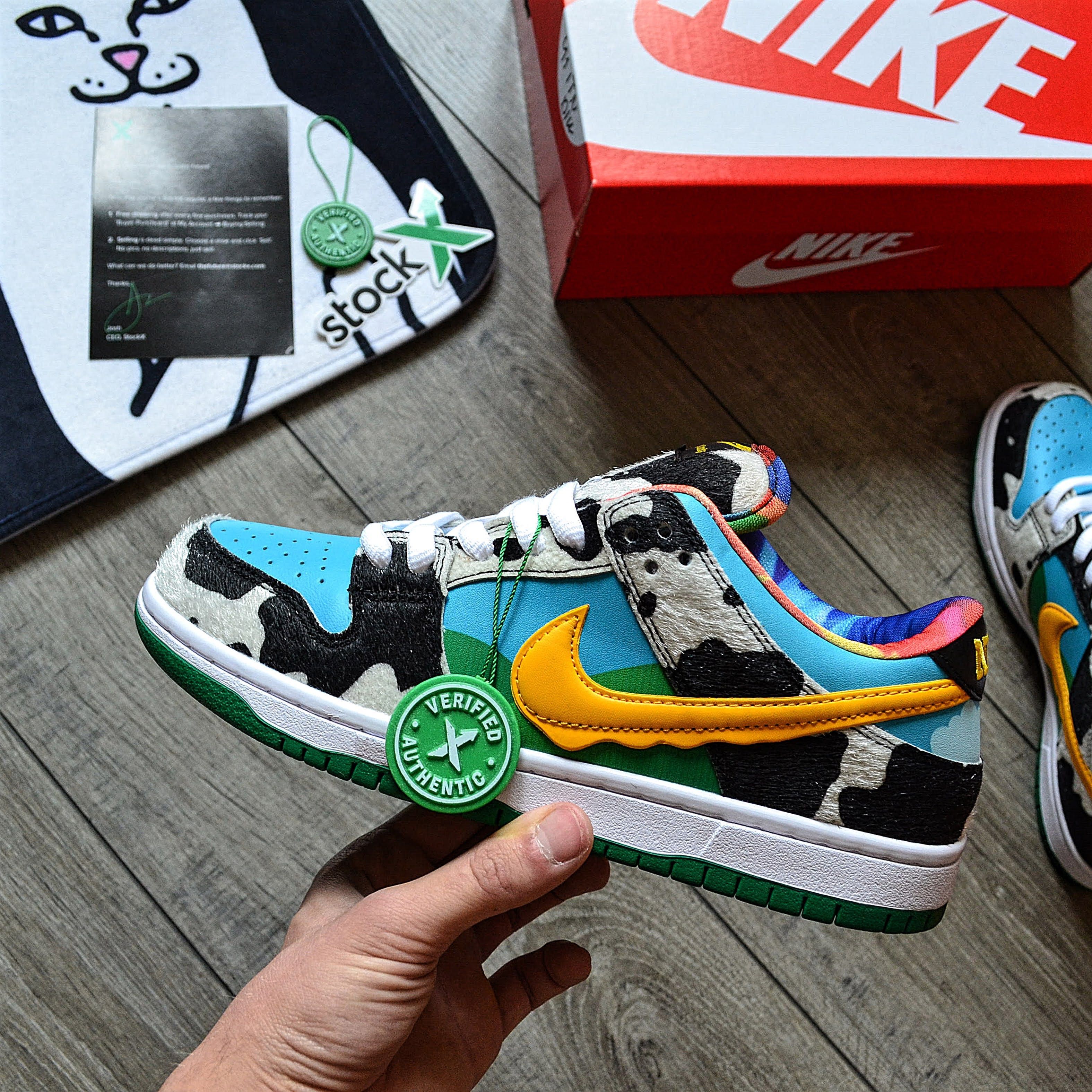 Мужские кроссовки Nike SB Dunk Low Ben & Jerry's 'Chunky Dunky' 41