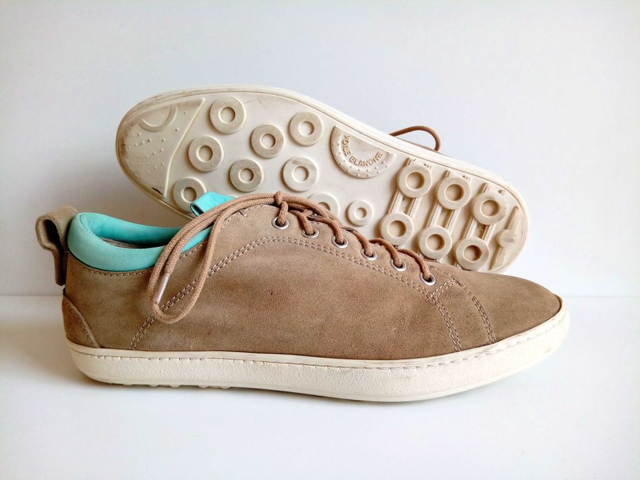 6510. VOILE BLANCHE - solidne sneakersy/tenisówki/półbuty skóra 40.