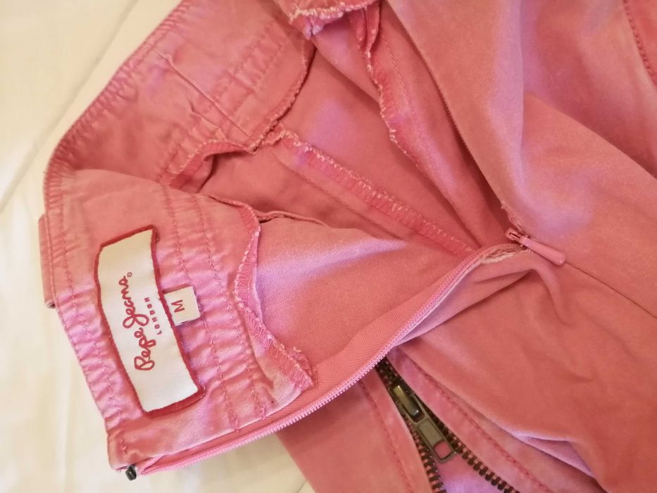 Pepe Jeans Pink Denim Skirt