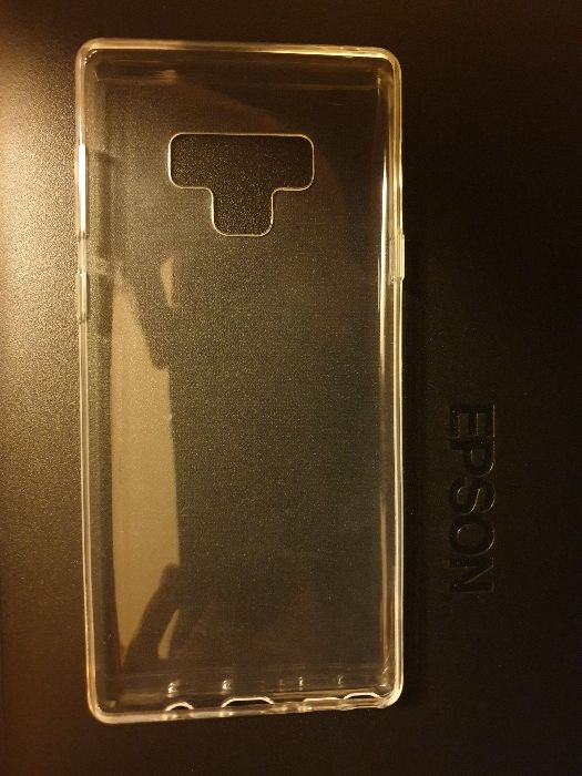 Capas silicone transparente Samsung Note 9 -Elegantes