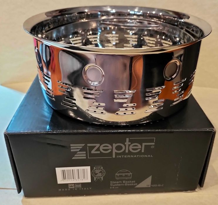 Пароварка Zepter, об'єм 2,8 л, діаметр 20 см, нова