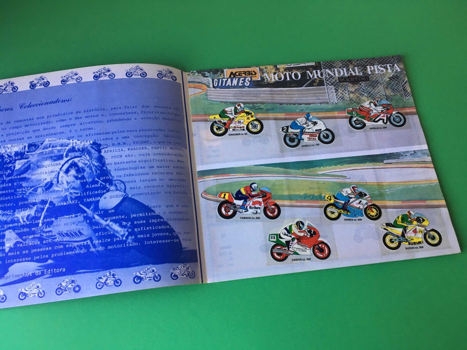 Rara Caderneta Moto Show Anos 80 Completa