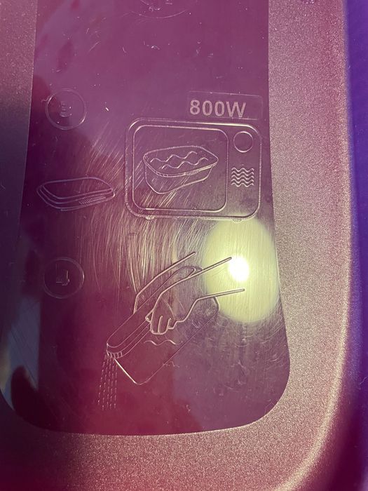 Micro esparguete tupperware