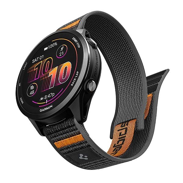 Spigen Athlex Air Garmin Quick Release 22 Mm Active Black/Orange