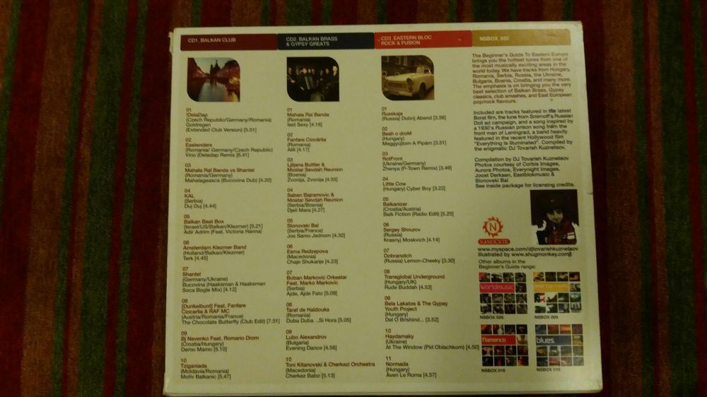 Musica de Leste (Eastern Europe Music 3cds box)