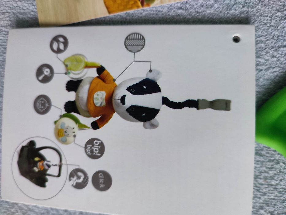 Babyono zawieszka Borsuk Edmund 0+ sensoryczna