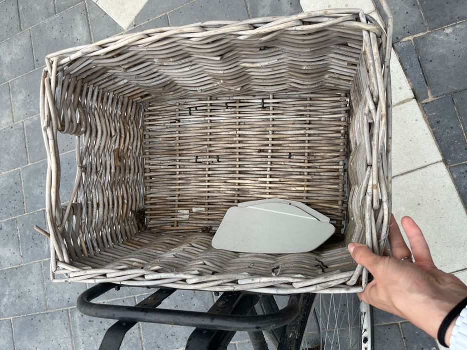 Rower  Holenderka miejski holenderski damka uchwyt na kosz