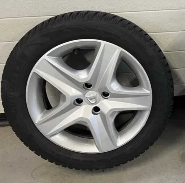 Oryginalne felgi stalowe strukturalne 16 cali 4 x 100 + opony kołpaki