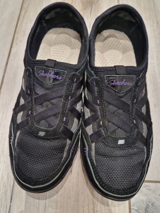 Buty czarne Skechers 37