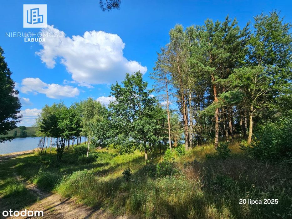 Działka nad jeziorem z linią brzegową - Widok 4