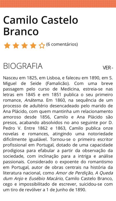 “A Brasileira de Prazins”, Camilo Castelo Branco