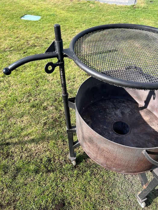 Grill palenisko regulowany ruszt blacha 4mm