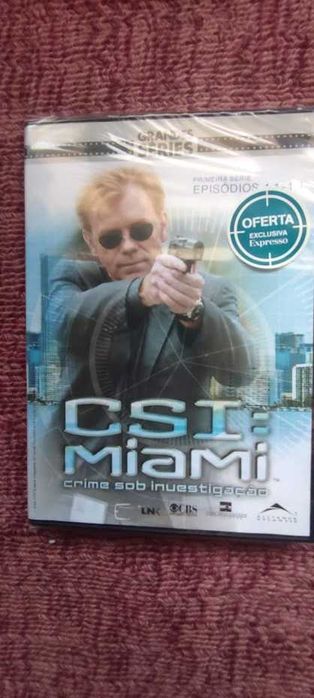 DVD CSI: Miami - Crime sob Investigação 1ª Série (selado)