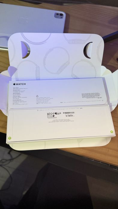 Apple watch 11 gps com caixa de alumínio em preto