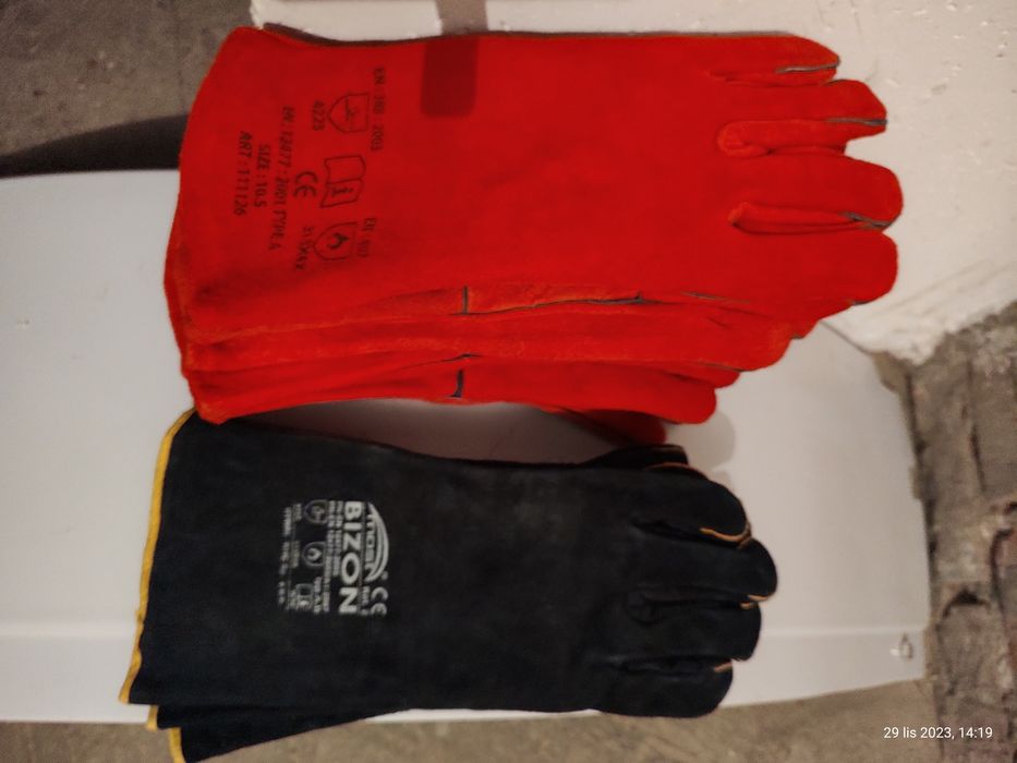 Rękawice spawalnicze