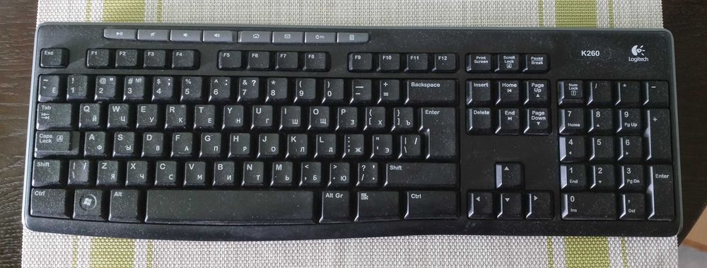 Logitech k260 бездротова клавіатура + миша