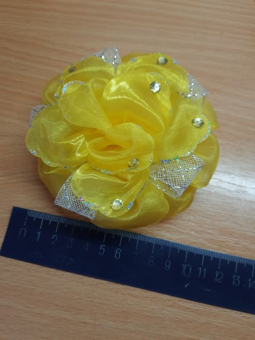 НОВІ Резинка бантик з маком