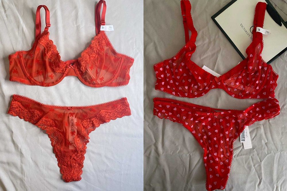 Комплект Victoria’s Secret Віктория Сікрет ліф бюст бра та трусики