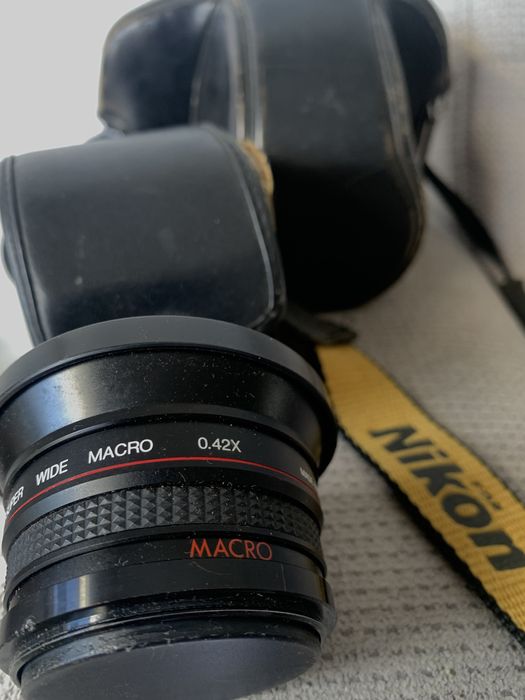 Nikon F2 Photomic + Lente 50mm f/1.4+estojo em pele+adaptador macro