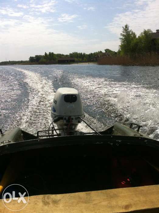 Лодка "Обь" с двигателем Suzuki 15лс
