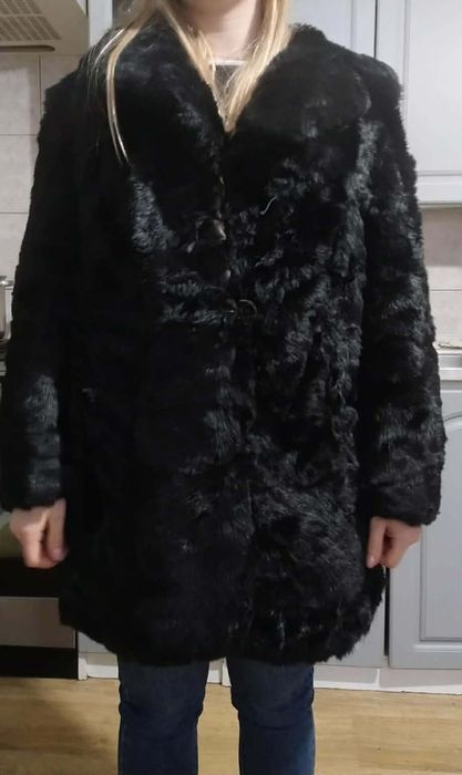 Kożuch damski nie naturalny