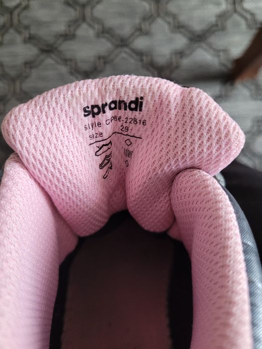 Kozaczki SPRANDI wodoodporne srebne roz. 29