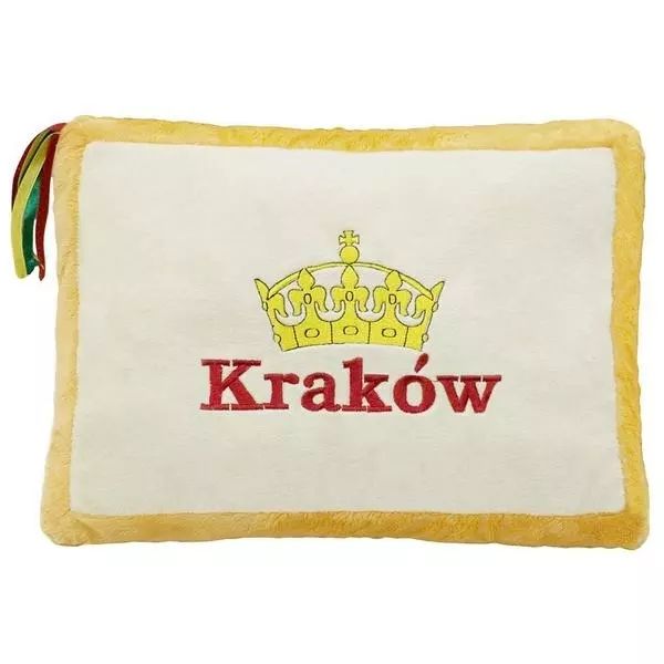 Poduszka Kraków Żółta 34X24Cm. Nowy Produkt