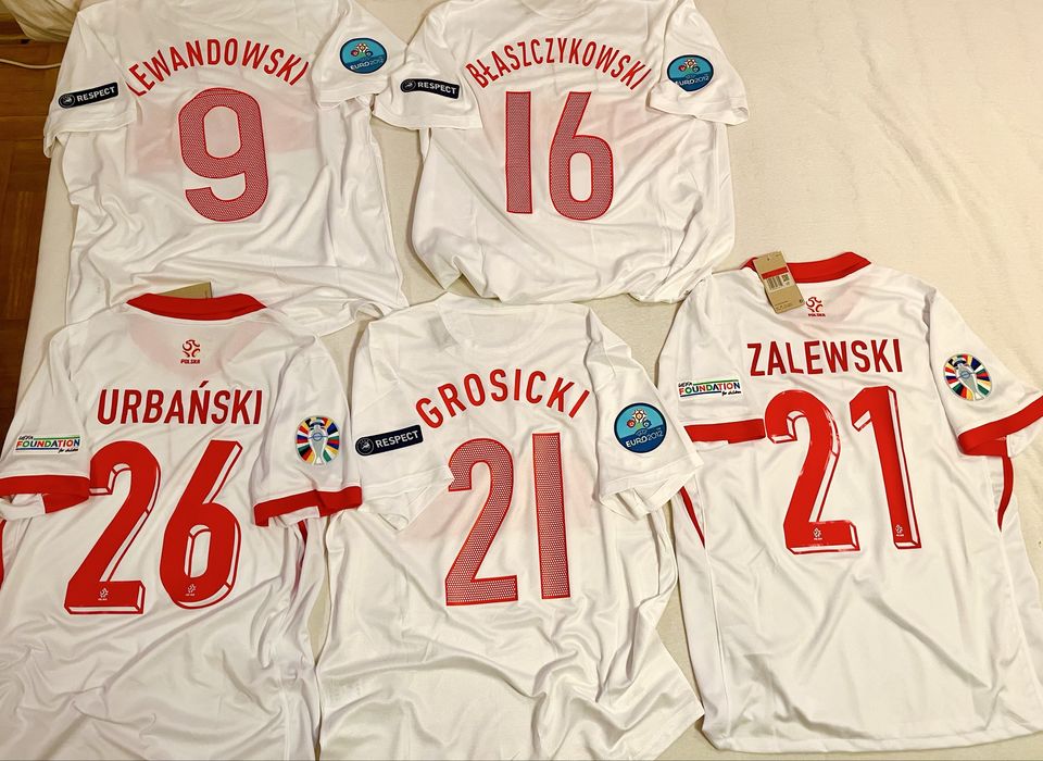 Piłka Nożna Nowe Koszulki Reprezentacji Polski Retro Kolekcja Gwiazd