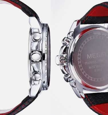 Relógio Megir Militar De Quartzo