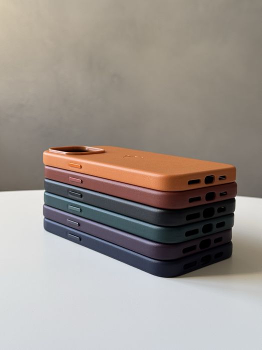 Шкіряний чохол для iPhone 14-14 Pro Max Leather Case MagSafe
