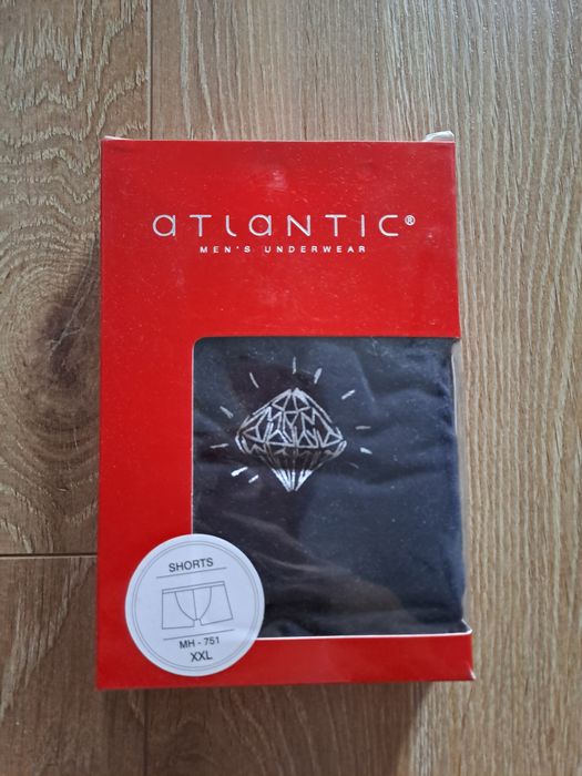 Bokserki, szorty męskie Atlantic, rozmiar XXL, walentynkowe
