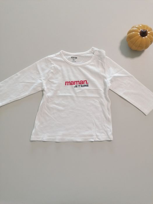 2 Camisolas Estampadas de Bebé Menino