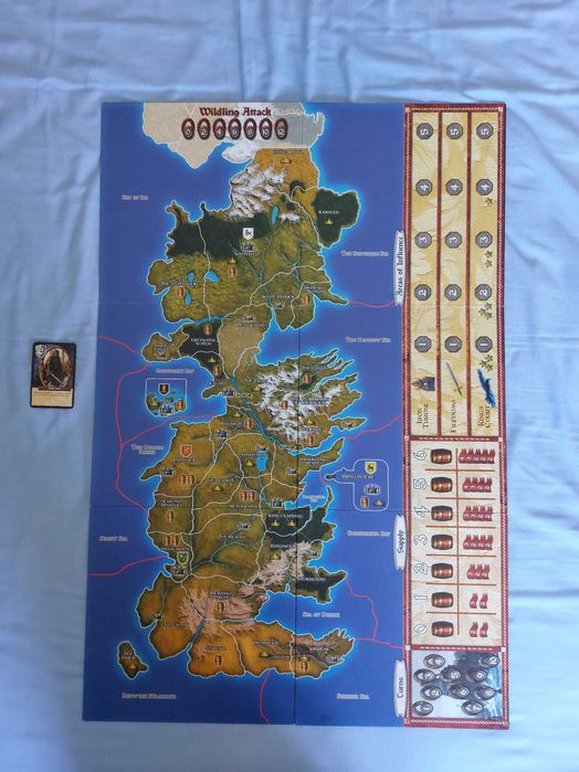 A Game of Thrones, 1st Edition, EN, (Board Game, Jogo de Tabuleiro)
